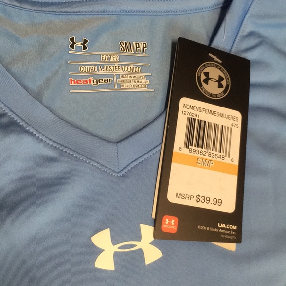 NWT (small) Woman’s Under Armour heat gear - Picture 2 of 5